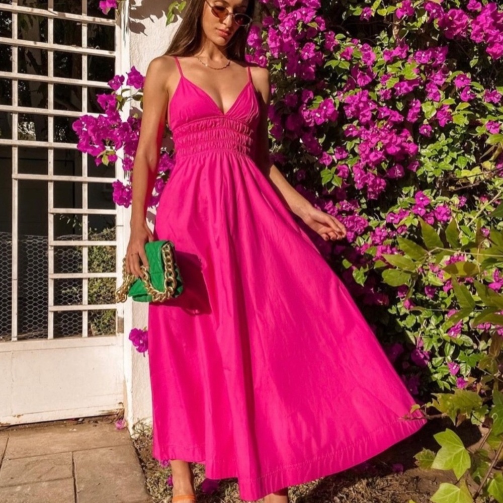 NWT ZARA Voluminous Poplin Dress 🌺Bloggers Fave🌺